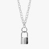 Accessories SKYDANCE Necklaces | Padlock Necklace