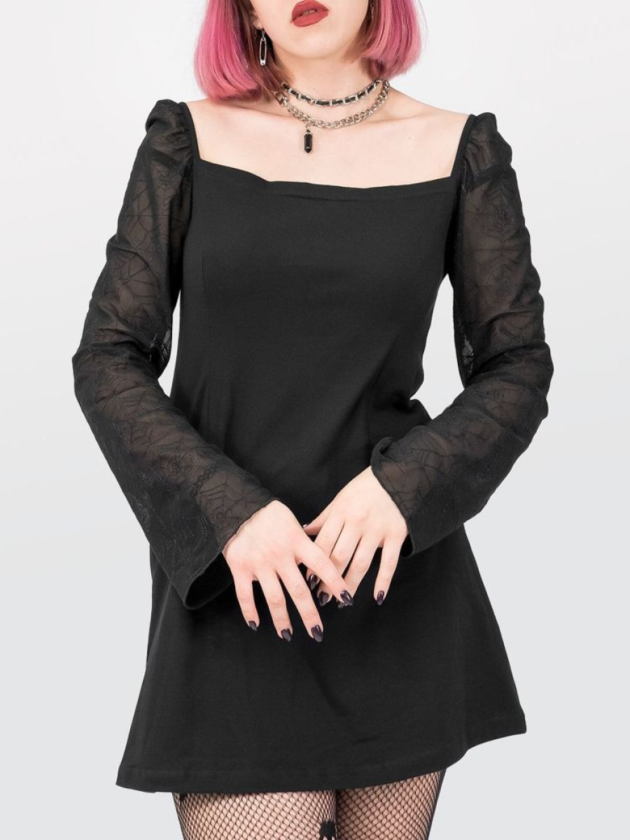 Clothes SKYDANCE | Salem Wide Sleeve Dress