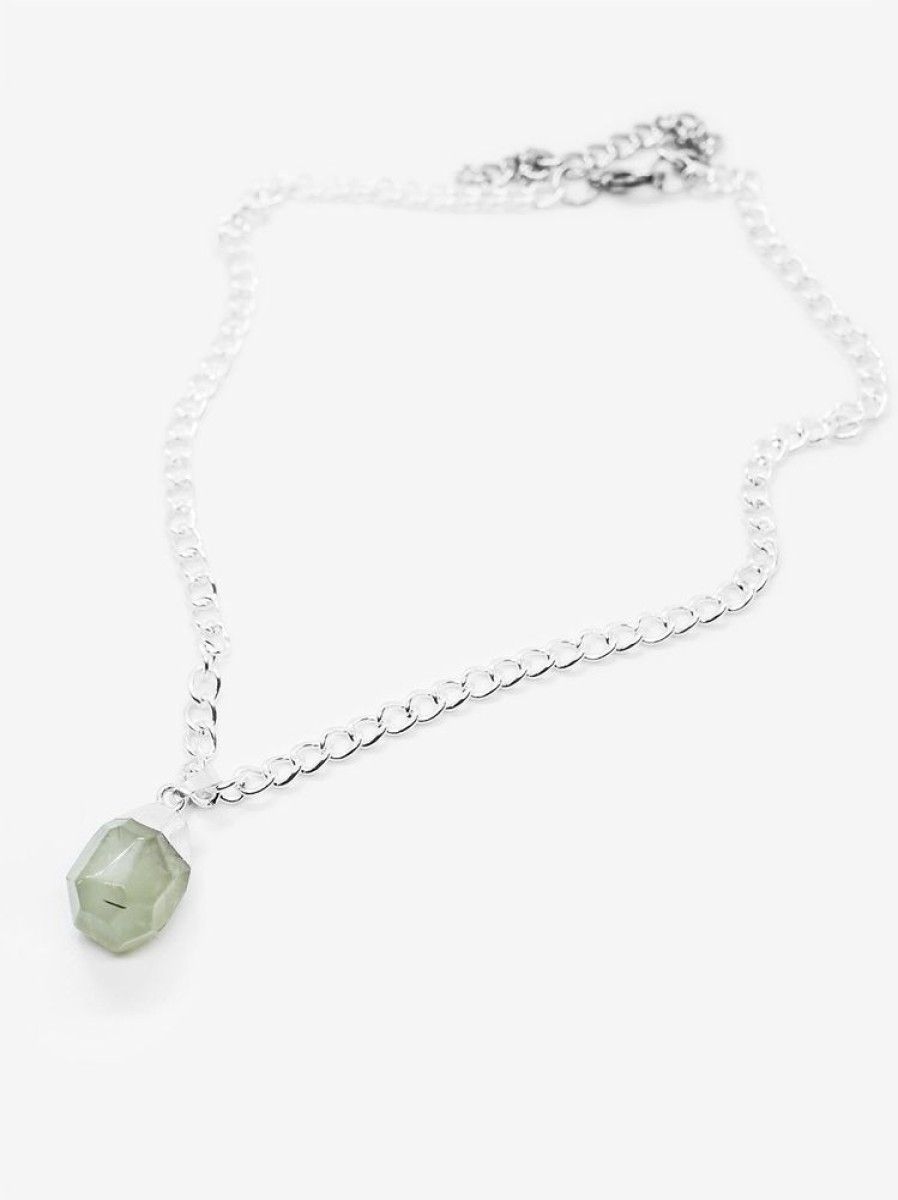 Accessories SKYDANCE Chokers | Flora Green Fluorite Choker