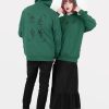 Clothes SKYDANCE | Herbarium Green Hoodie