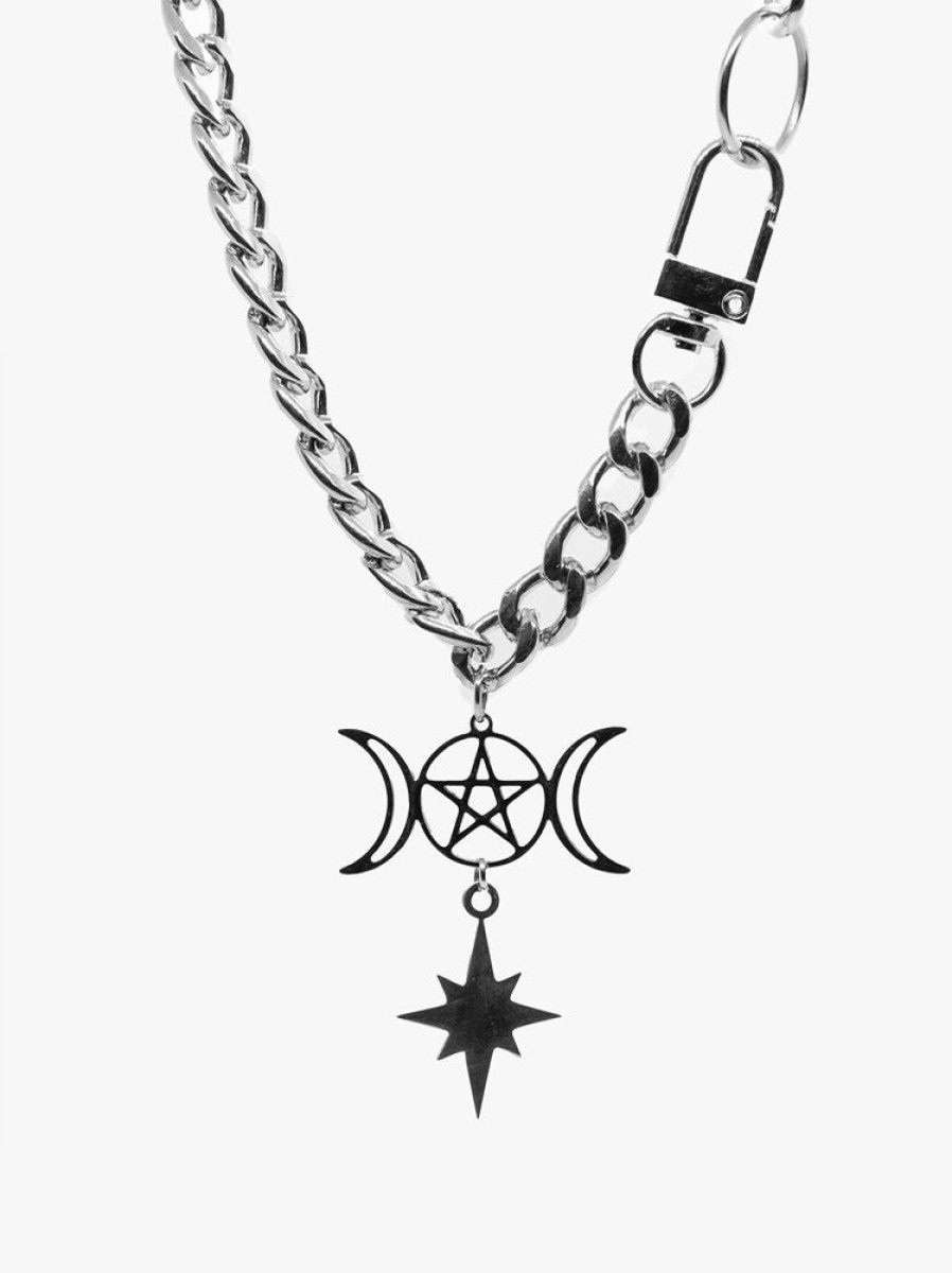 Accessories SKYDANCE Chokers | Ether Choker With Triple Goddess