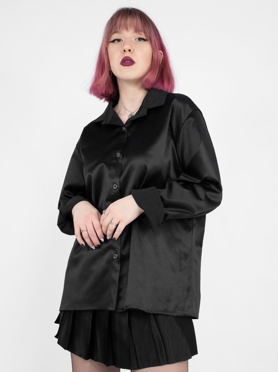 Clothes SKYDANCE | Hellraiser Satin Shirt