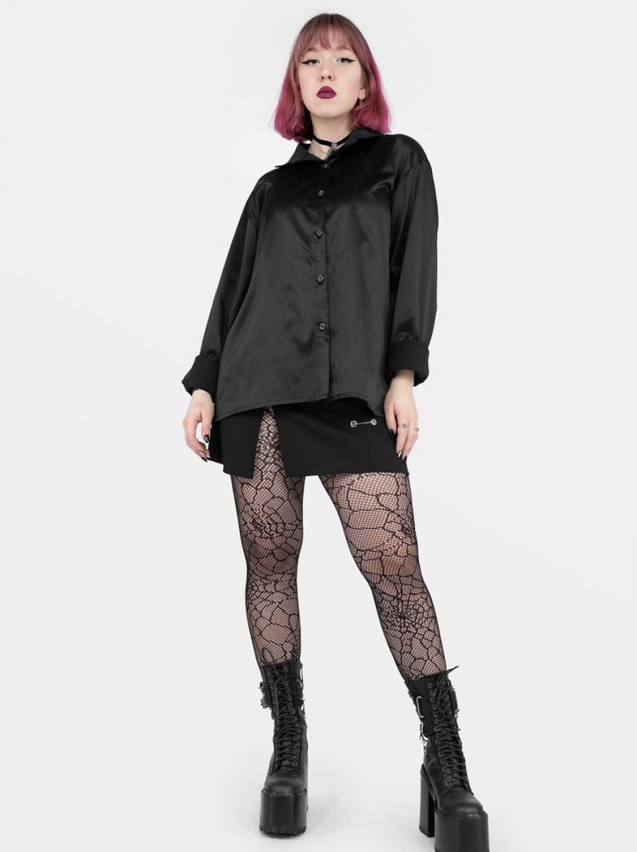 Clothes SKYDANCE | Hellraiser Satin Shirt