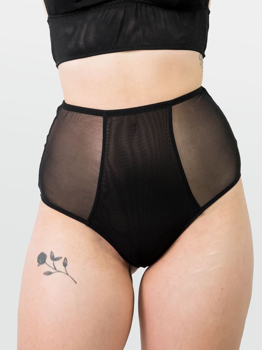 Clothes SKYDANCE | Desire High Waist Mesh Panties