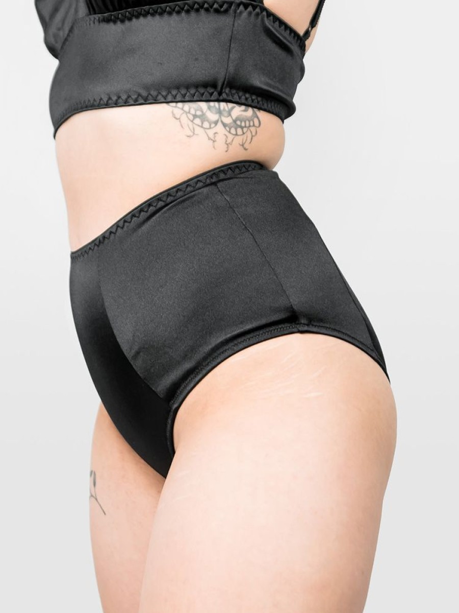 Clothes SKYDANCE | Desire High Waist Satin Panties