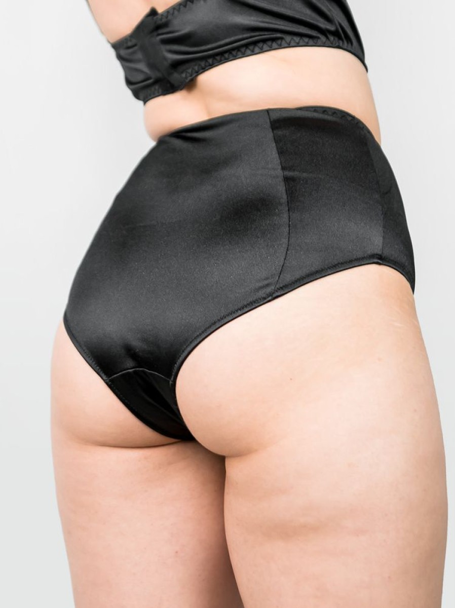 Clothes SKYDANCE | Desire High Waist Satin Panties