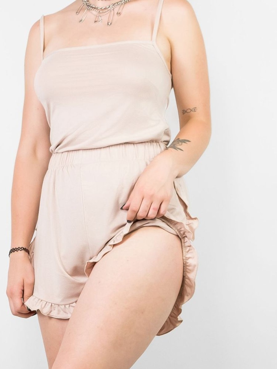 Clothes SKYDANCE | Verity Bamboo Nude Shorts