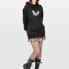 Clothes SKYDANCE | Butterfly On Fire Hoodie