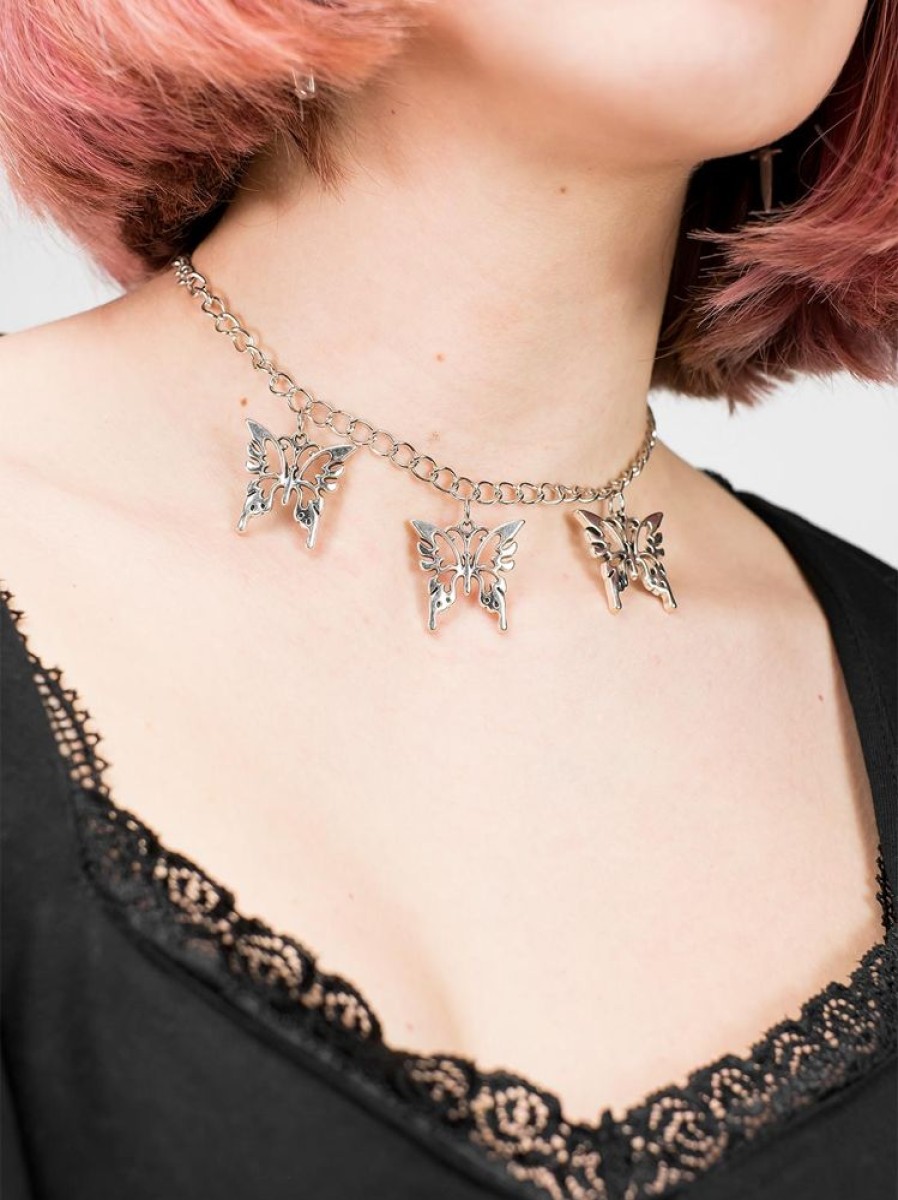 Accessories SKYDANCE Chokers | Tribal Butterfly Choker