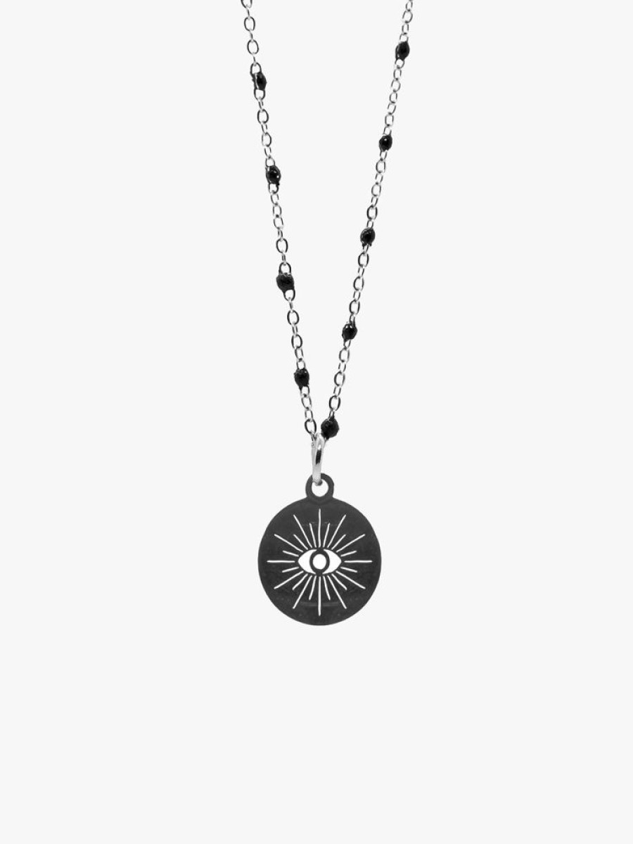 Accessories SKYDANCE Necklaces | Evil Eye Beaded Necklace