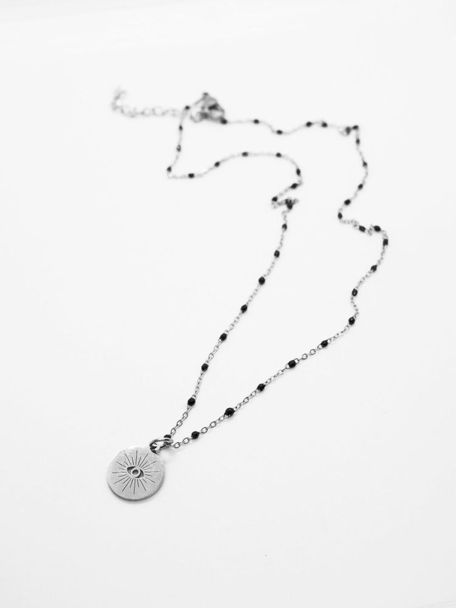 Accessories SKYDANCE Necklaces | Evil Eye Beaded Necklace