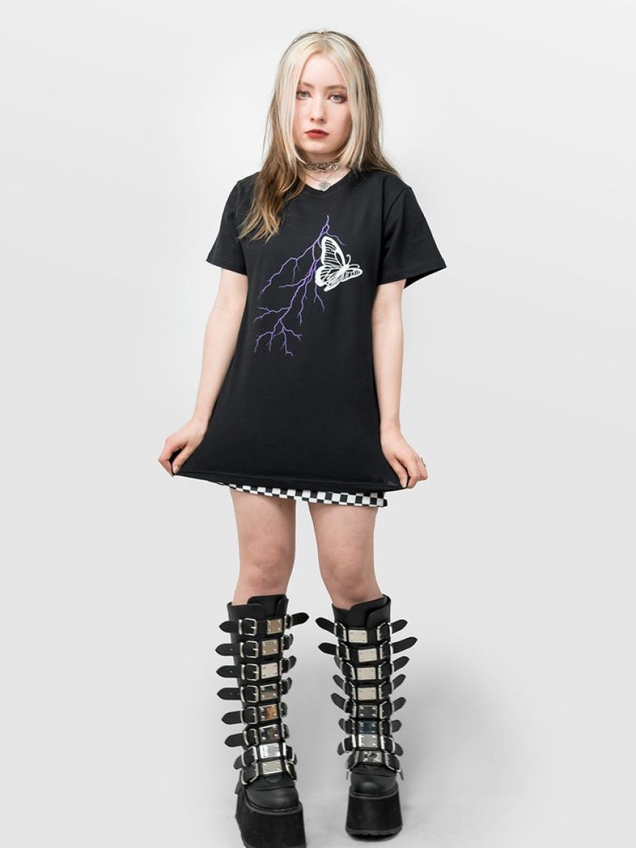 Clothes SKYDANCE | Lightning Butterfly T-Shirt