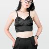 Clothes SKYDANCE | Obsidian Satin Bralette