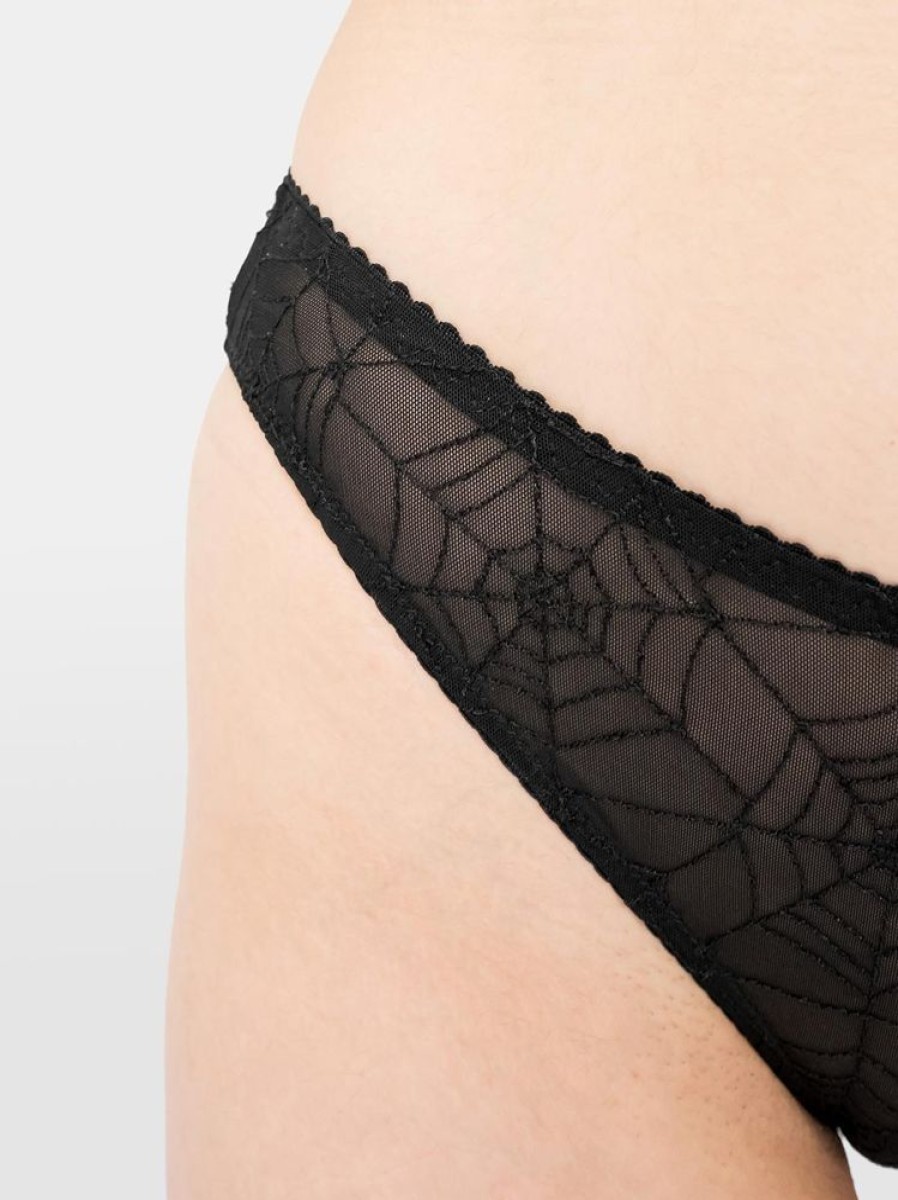 Clothes SKYDANCE | Salem Low Rise Cobweb Panties