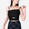 Clothes SKYDANCE | Moon Cult Embroidered Crop Top