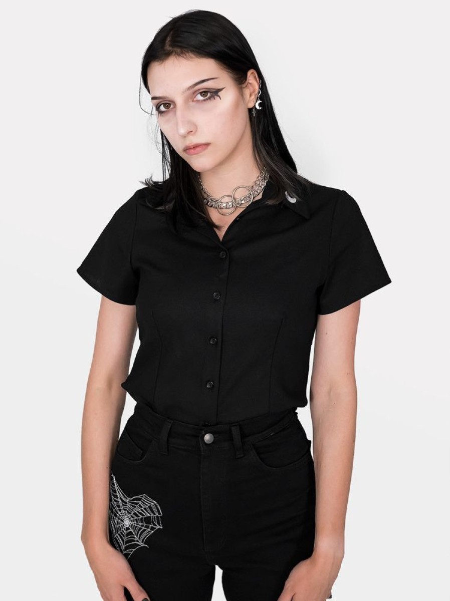 Clothes SKYDANCE | Astrid Embroidered Shirt