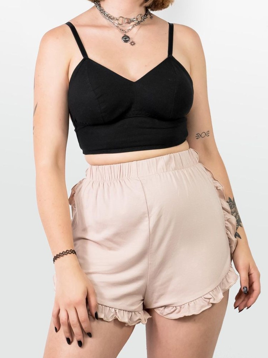 Clothes SKYDANCE | Verity Bamboo Nude Shorts