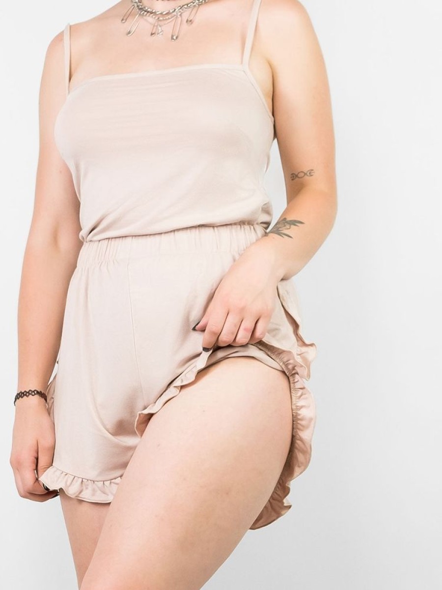 Clothes SKYDANCE | Verity Bamboo Nude Shorts