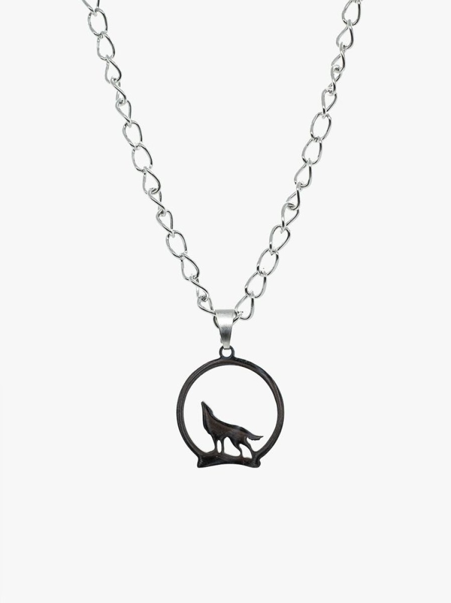 Accessories SKYDANCE Necklaces | Warrior Wolf Necklace