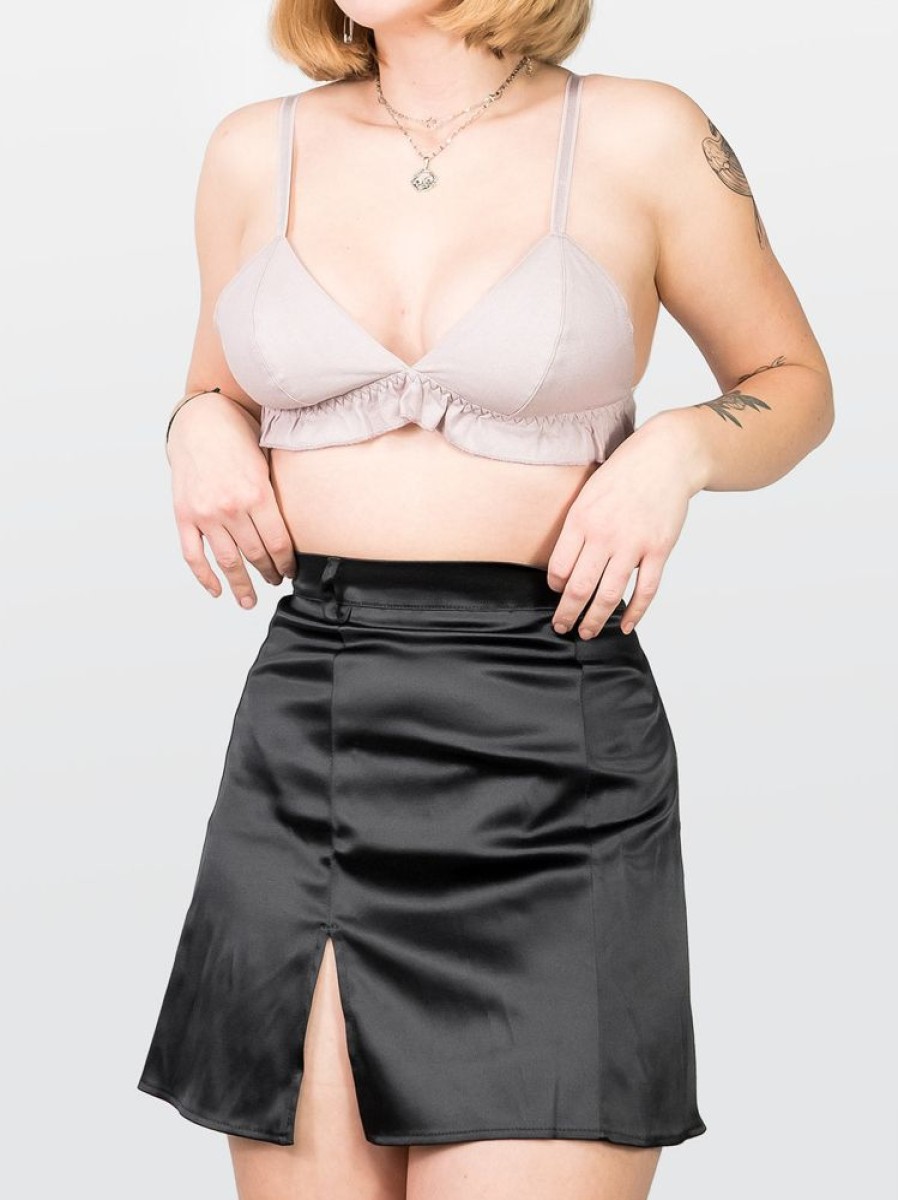 Clothes SKYDANCE | Blush Linen Bra