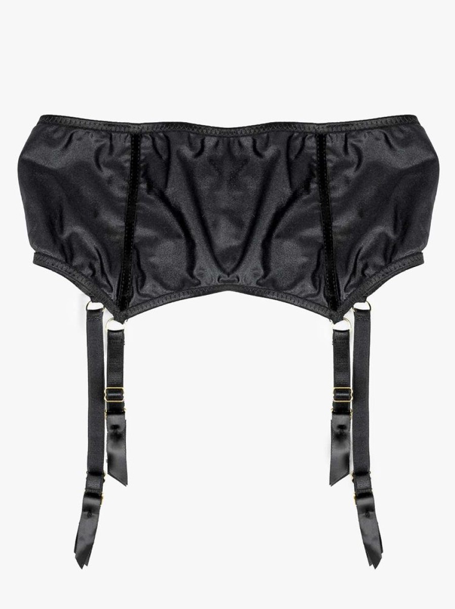 Clothes SKYDANCE | Teraza Satin Garter Belt