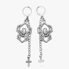 Accessories SKYDANCE Earrings | Frenzy Spider And Cross Earrings