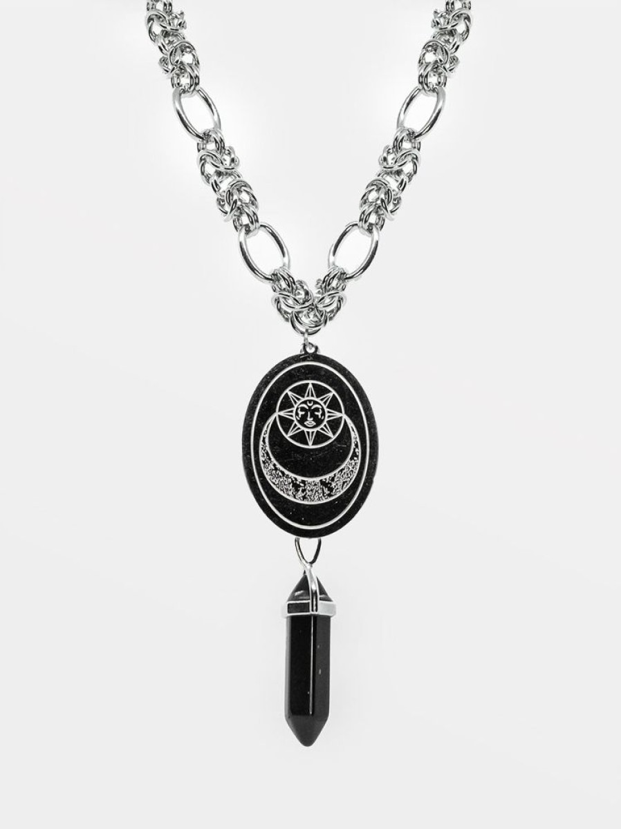 Accessories SKYDANCE Necklaces | Destiny Obsidian Necklace