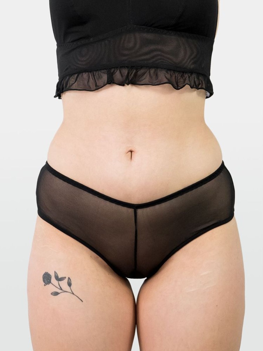 Clothes SKYDANCE | Divine Low Rise Mesh Panties