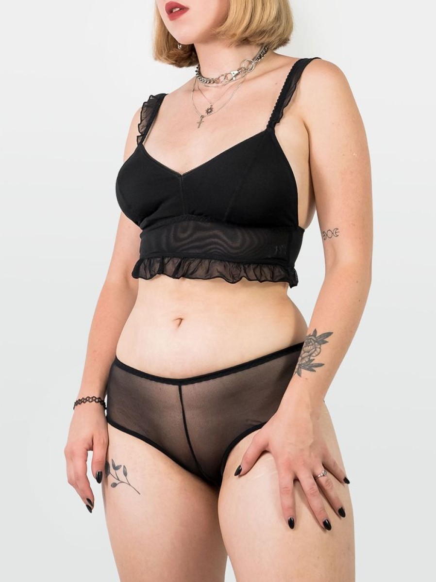 Clothes SKYDANCE | Divine Low Rise Mesh Panties