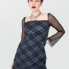 Clothes SKYDANCE | Rebel Fairy Plaid Dress