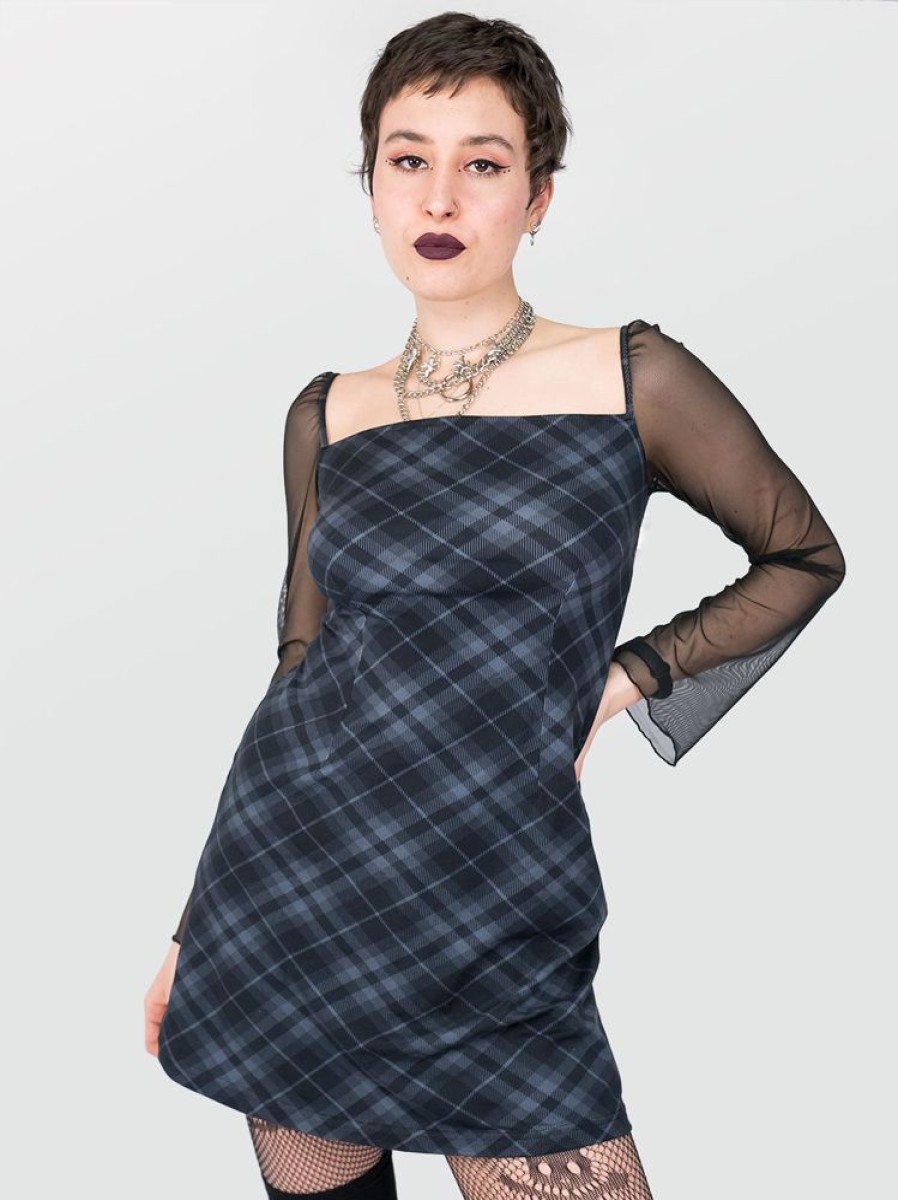 Clothes SKYDANCE | Rebel Fairy Plaid Dress