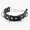 Accessories SKYDANCE Chokers | Lucifer Leather Choker