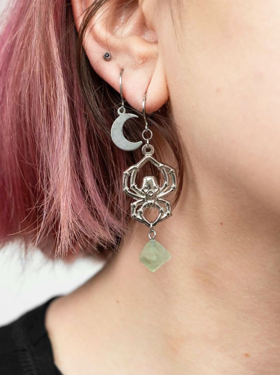 Accessories SKYDANCE Earrings | Underwood Spider Aventurine Earrings