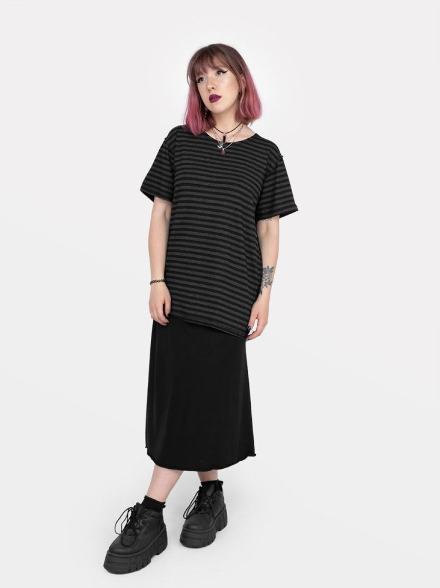 Clothes SKYDANCE | Mori Striped T-Shirt